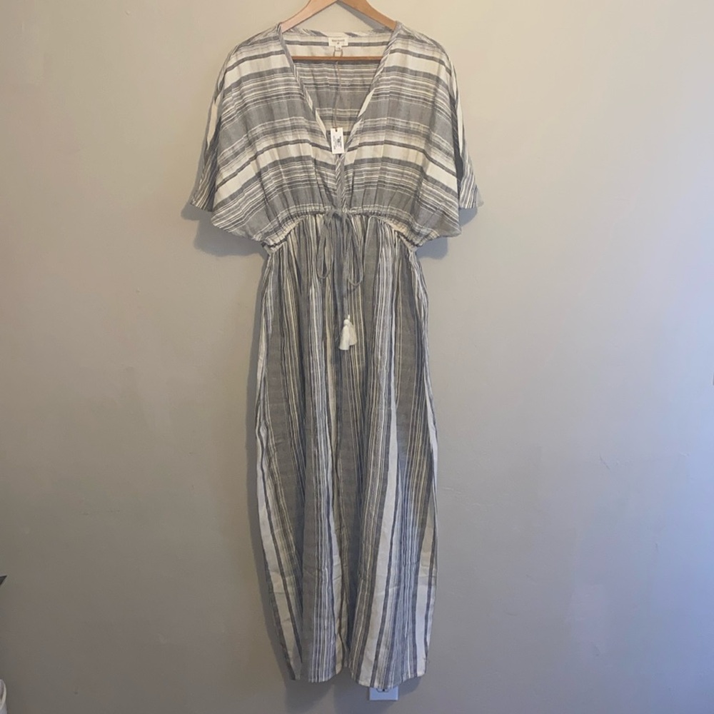 World Market Linen Cotton Dress NWT L/XL